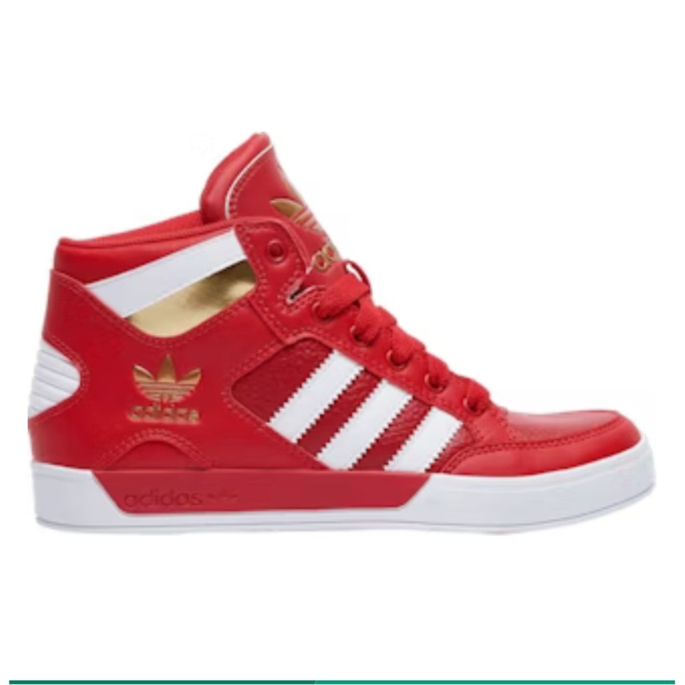 Adidas Red high Top sneakers 👟! Very Rare!